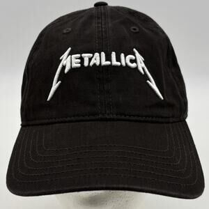 Metallica Embroidered Logo Strapback Baseball Truckers Hat Cap OSFA Metal Music